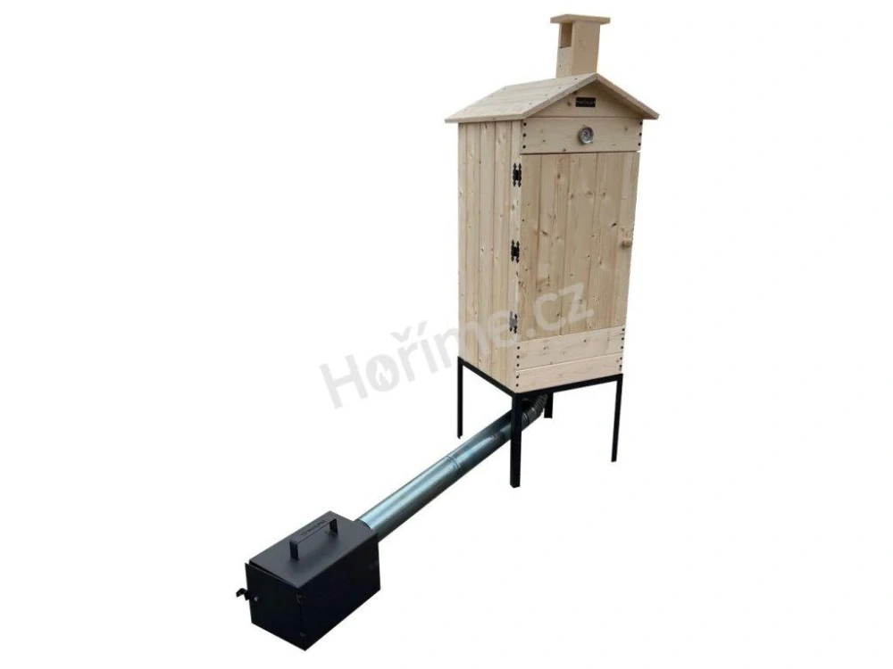 Hoříme.cz Zahradní domácí udírna HM50155K KOMPLET velká